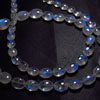 AA - High Quality So Gorgeous - Rainbow MOONSTONE - Smooth Oval Briolett Blue Fire size - 4x5 - 8x10 mm - 51 pcs